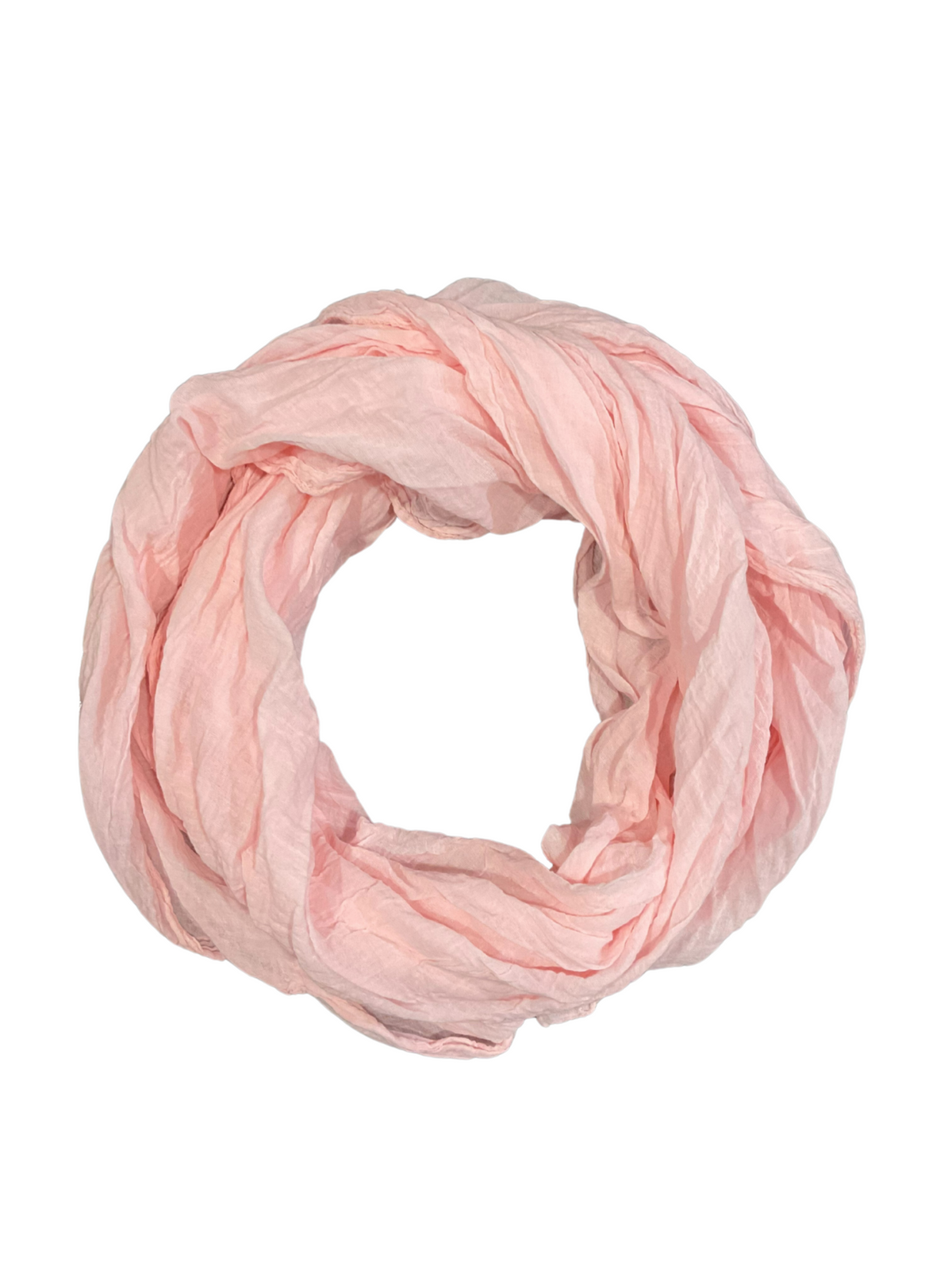 Foulard rose 100% coton