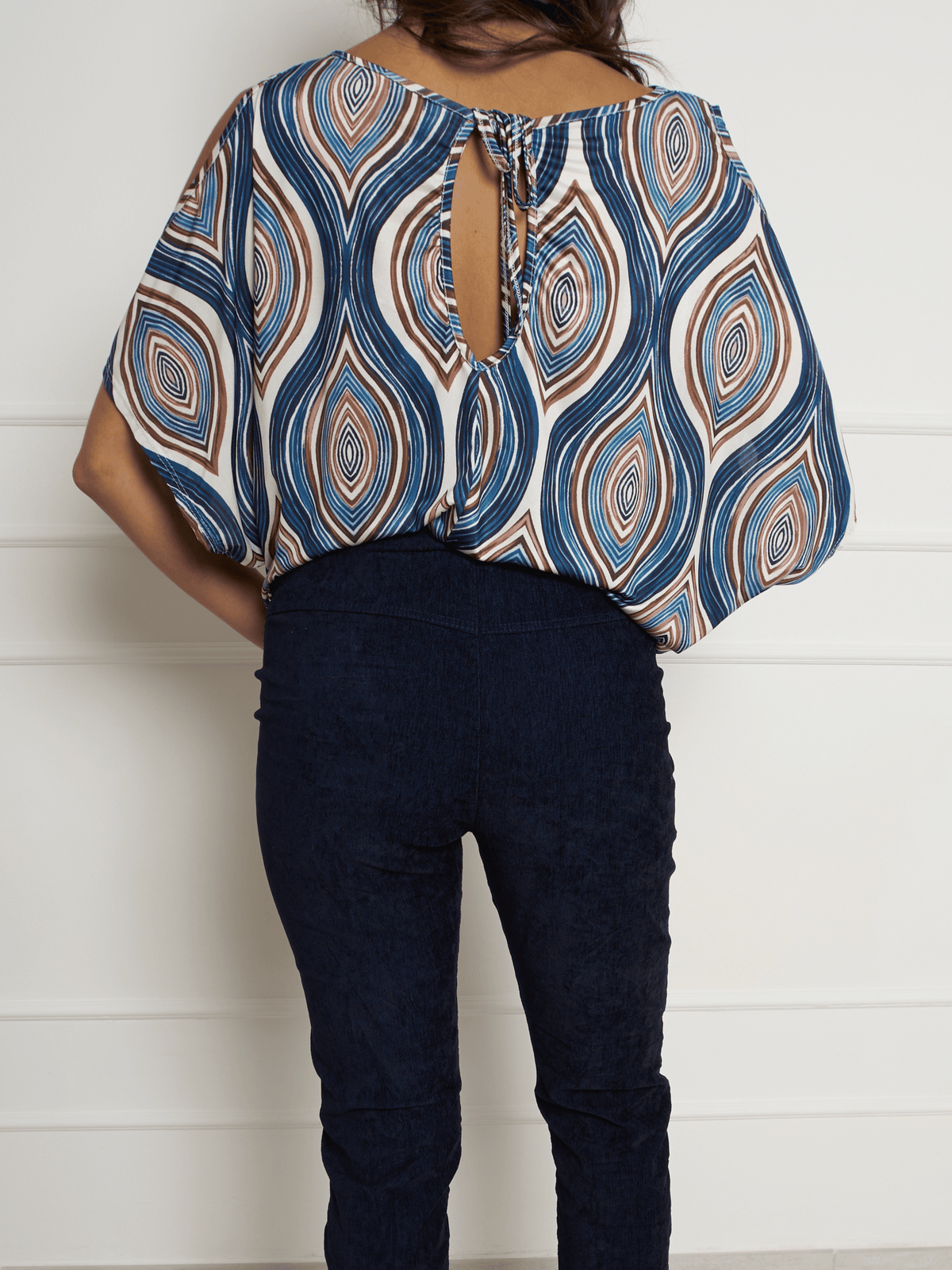 Blouse avec motifs abstraits