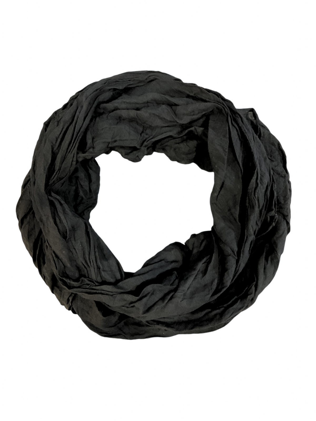 Foulard noir uni