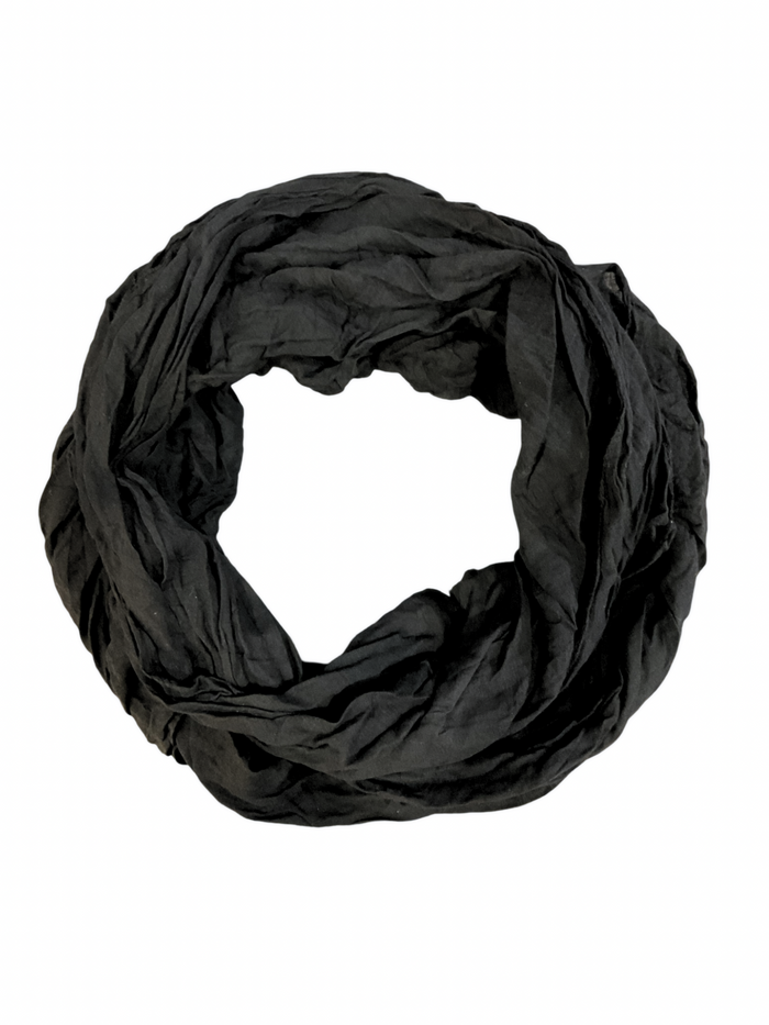 Foulard noir uni