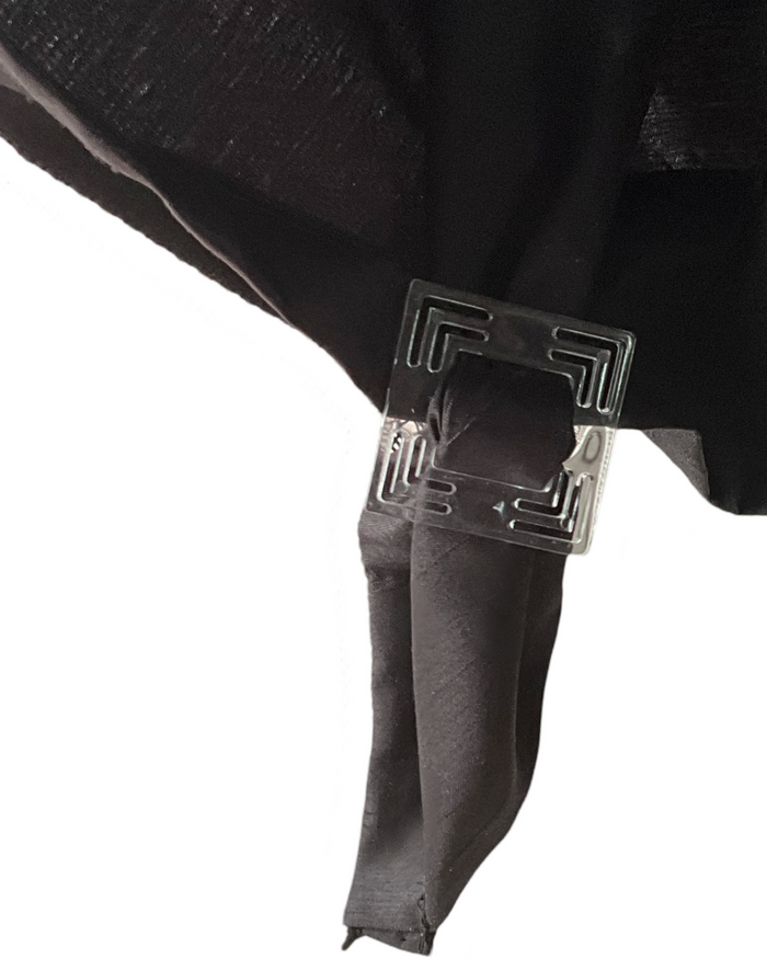 Boucle d’ajustement carré et transparente