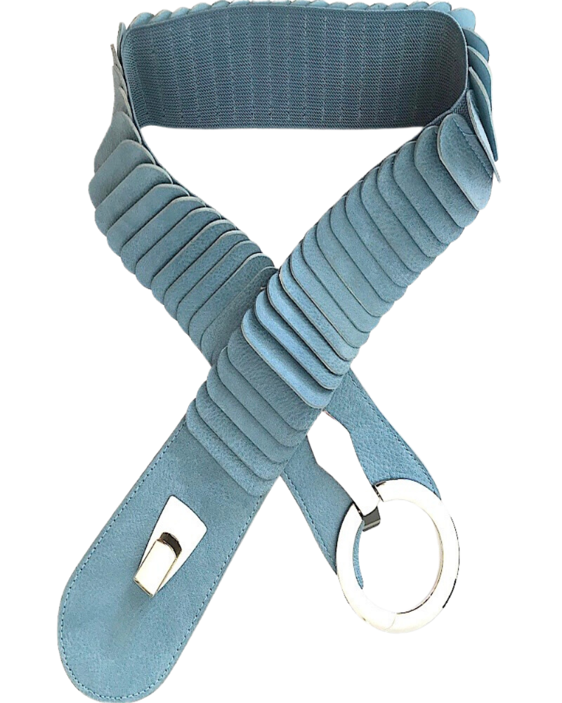 Ceinture bleu ciel hot sale