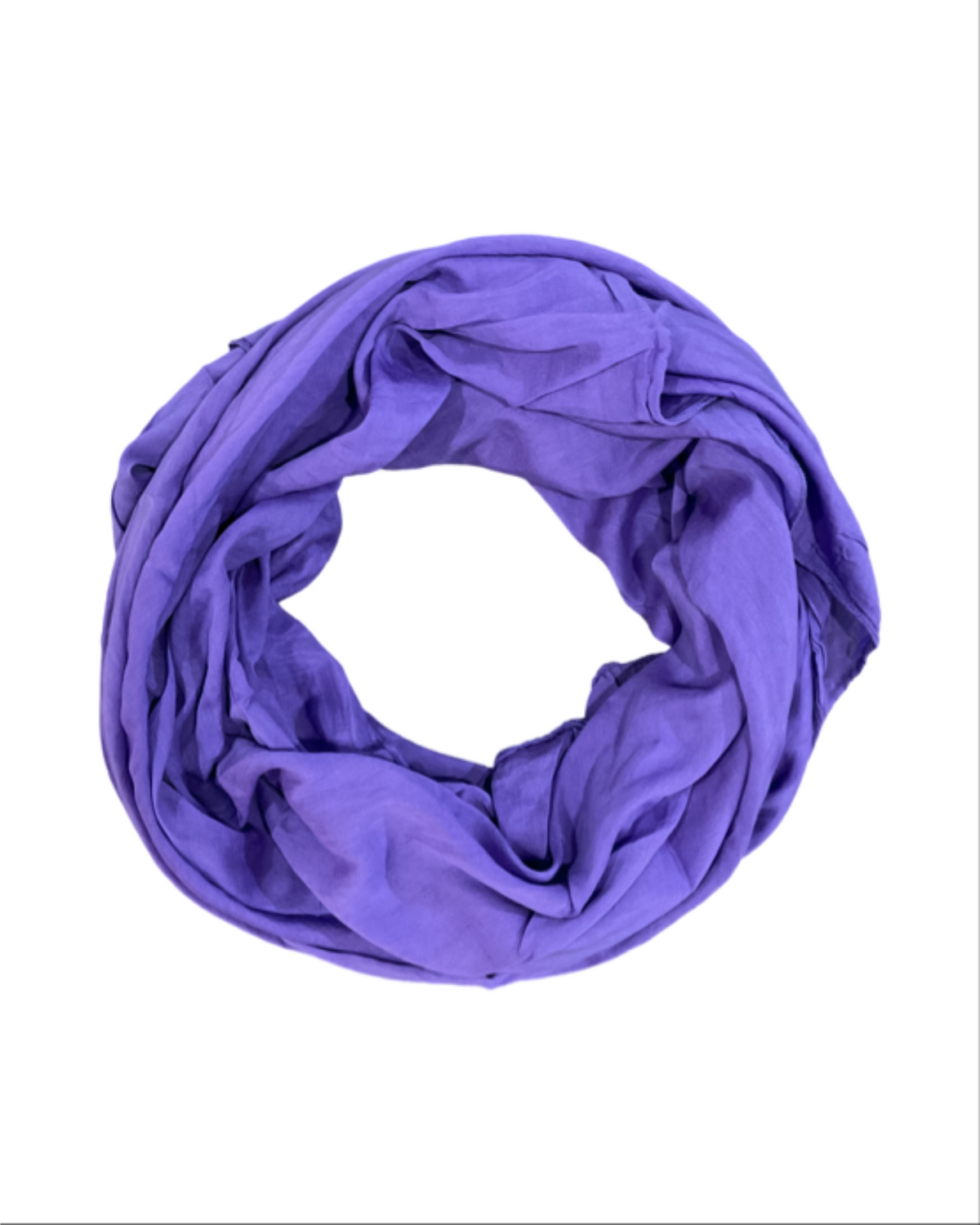 Foulard mauve uni