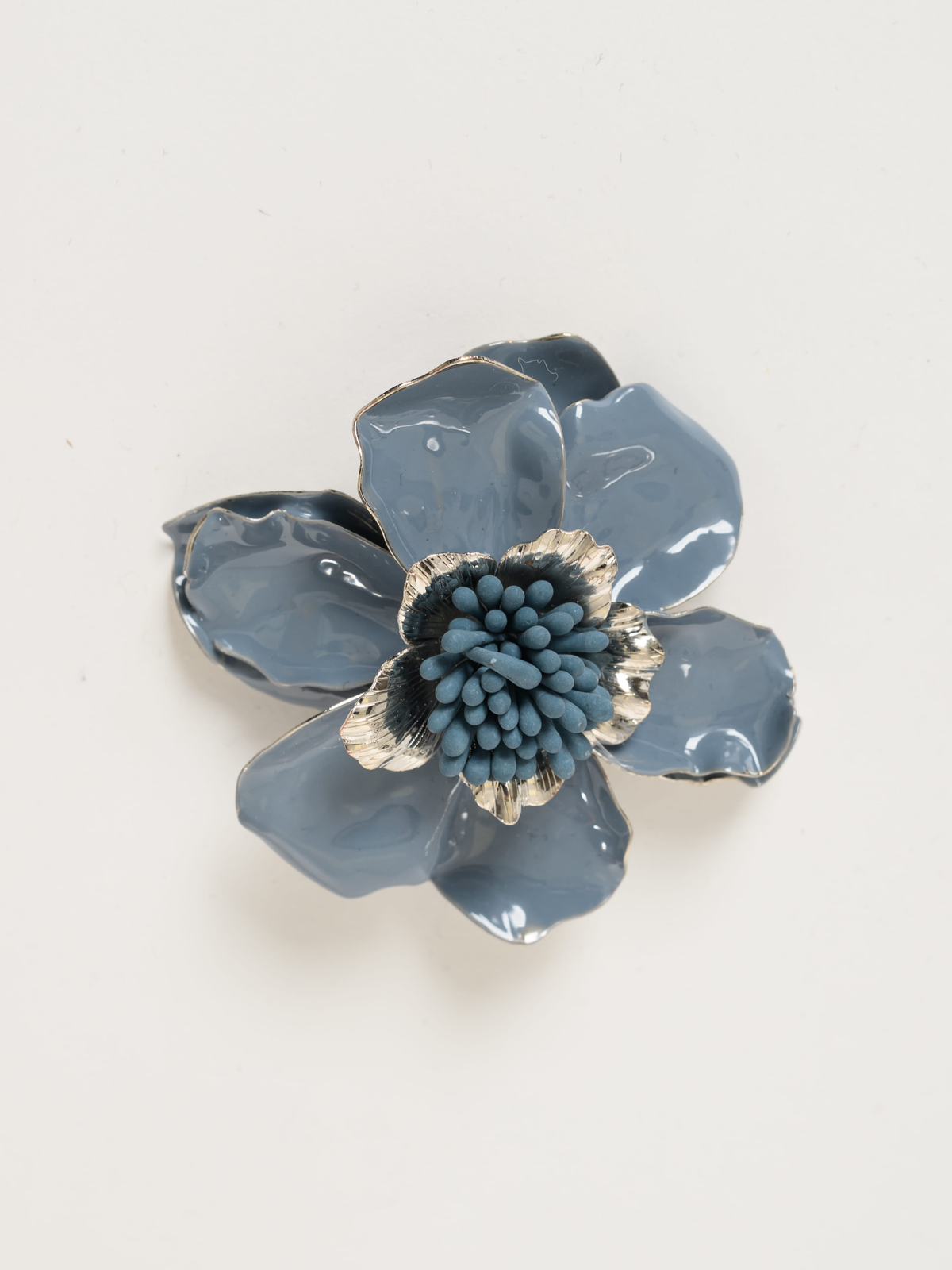 Sneaker bleu en paille à plateforme