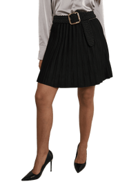 NEW - Jupe plissée noir uni