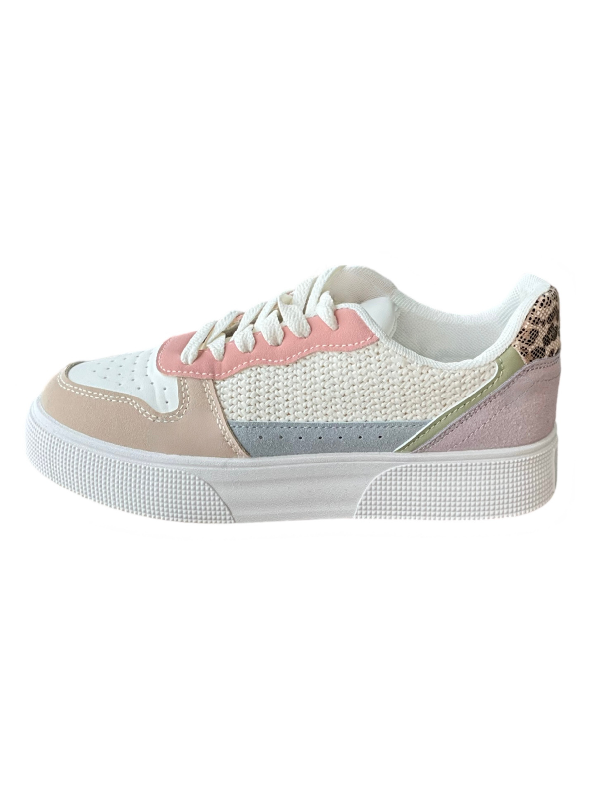 Sneaker blanc multicolore