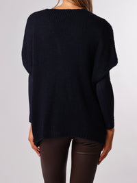 NEW - Veste marine à boutons dorés
