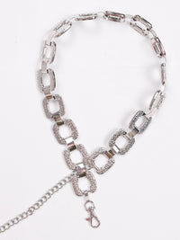 NEW - Ceinture argent en chaîne