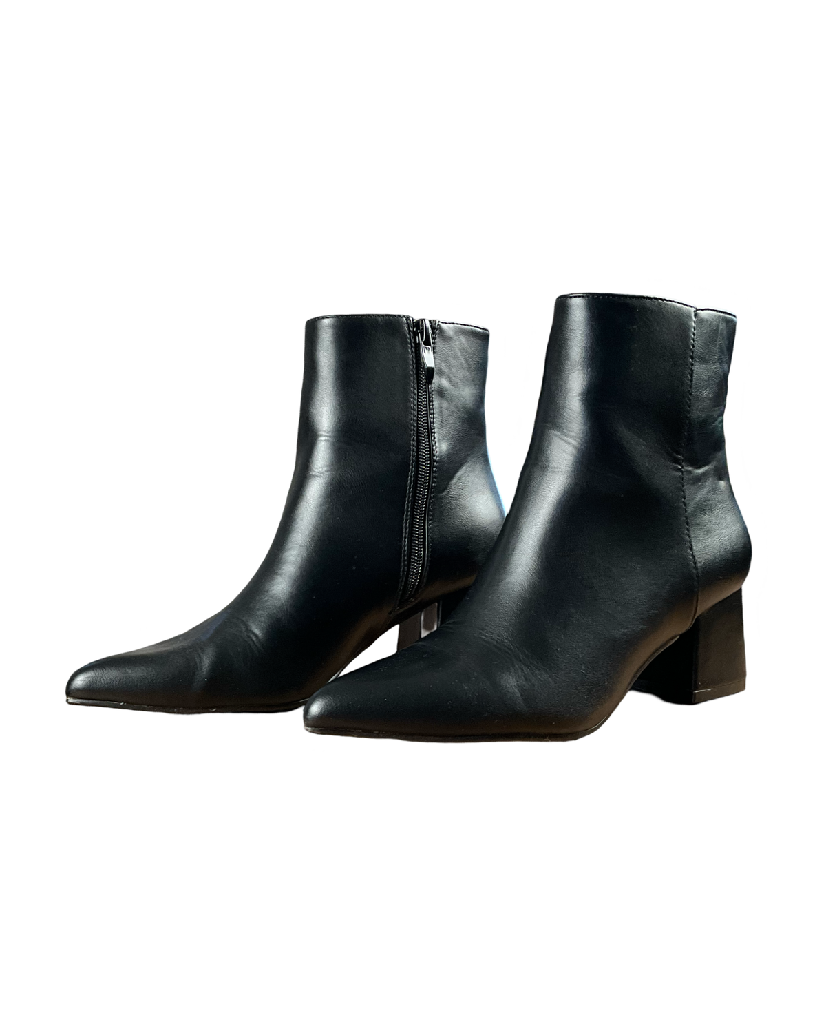 NEW - Botte noir en cuir vegan