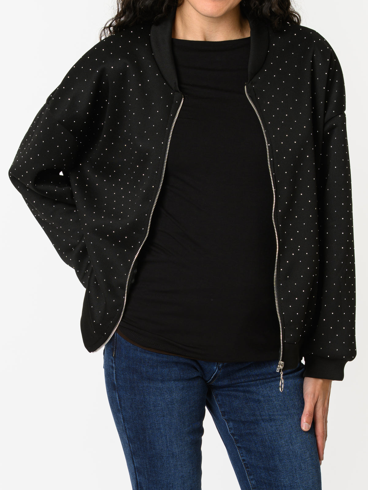 NEW - Chandail noir avec brillants