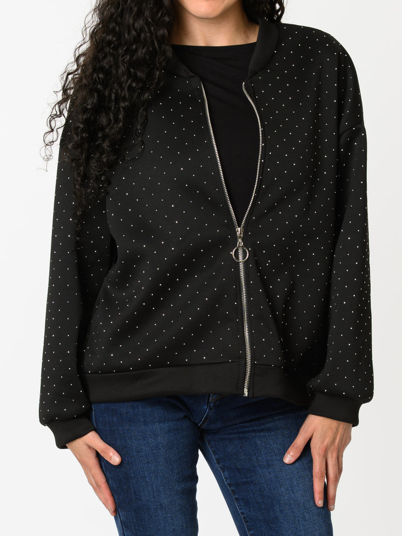 NEW - Chandail noir avec brillants