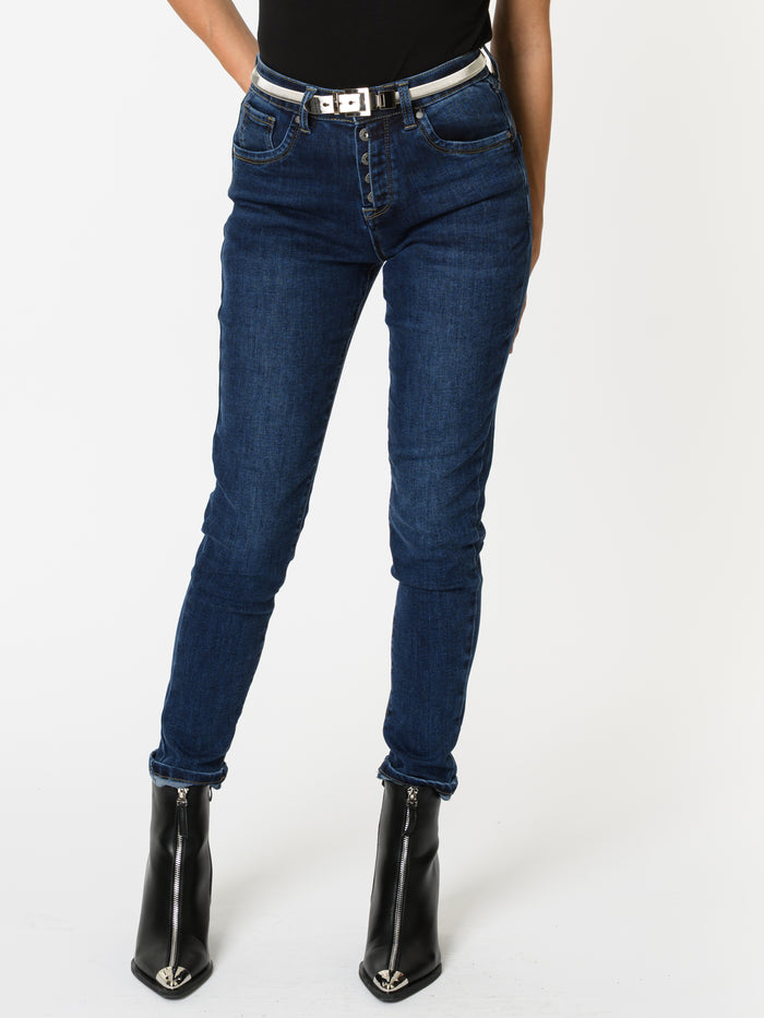 NEW - Jeans skinny bleu foncé