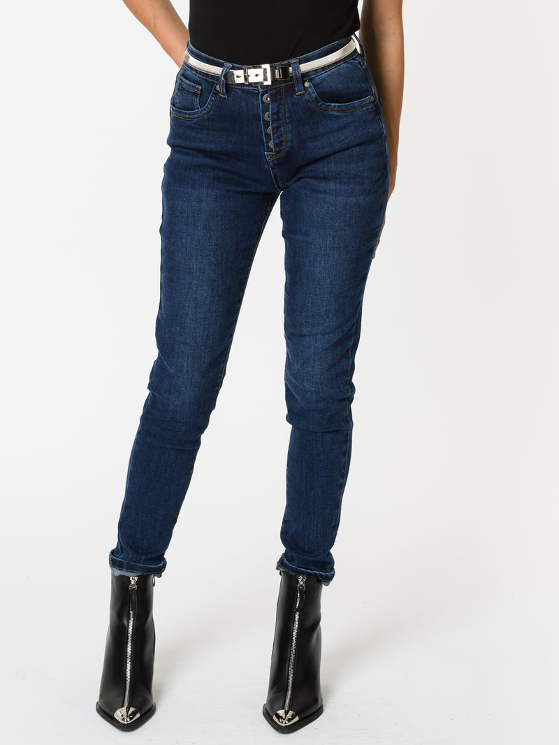 NEW - Jeans skinny bleu foncé