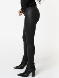 NEW - Pantalon noir en similicuir