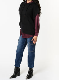 NEW - Chemise bourgogne avec cravate carottée