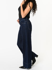 NEW - Jeans évasé bleu foncé