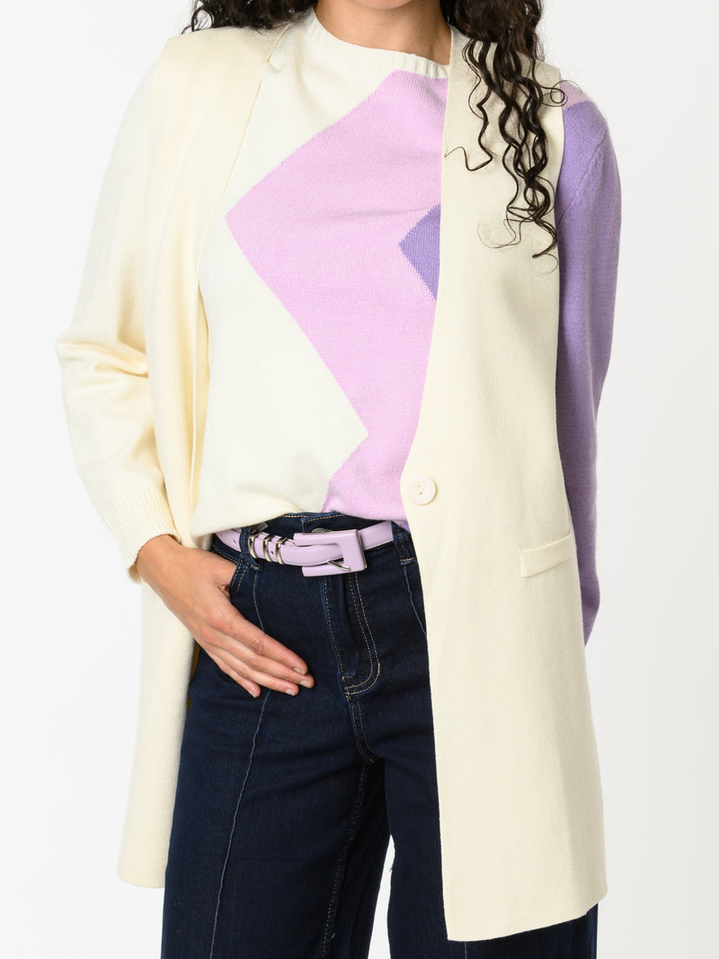 NEW - Veste sans manches blanc crème