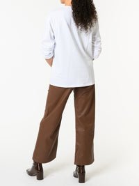 NEW - Chandail blanc avec imprimé de Snoopy léopard