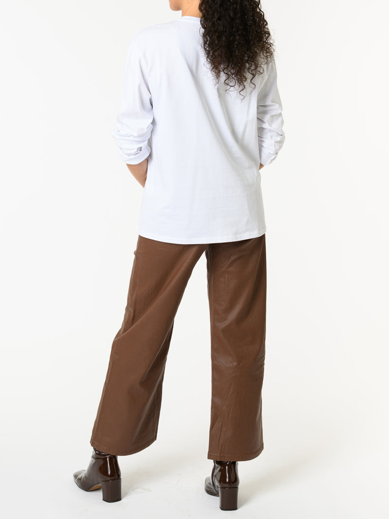 NEW - Chandail blanc avec imprimé de Snoopy léopard