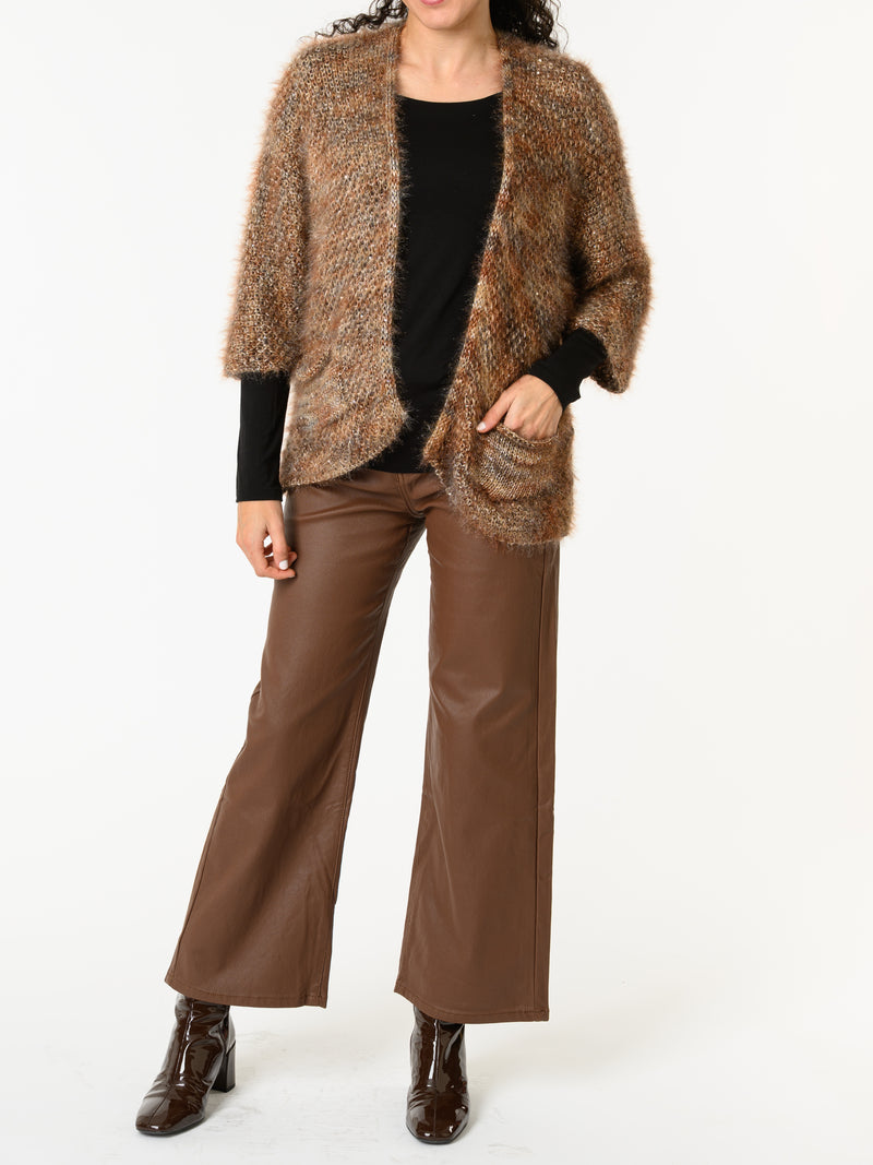 NEW - Veste camel avec paillettes