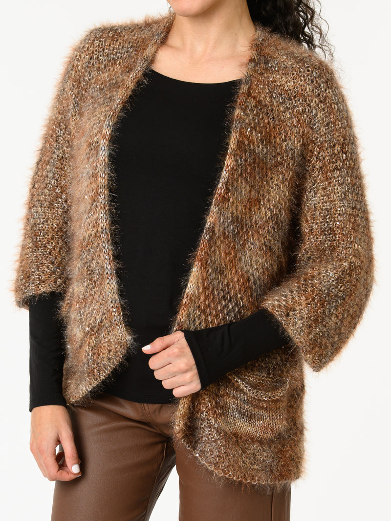 NEW - Veste camel avec paillettes