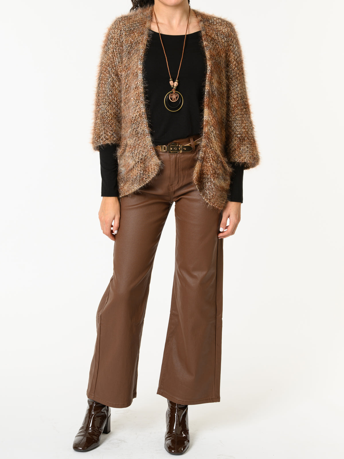 NEW - Veste camel avec paillettes