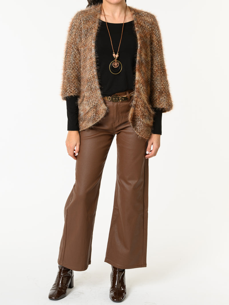 NEW - Veste camel avec paillettes