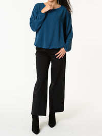 NEW - Chandail bleu sarcelle à manche longue