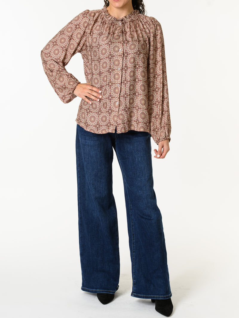 NEW - Chemise bohème à manches longues