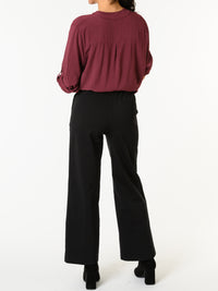 NEW - Blouse bourgogne avec paillettes