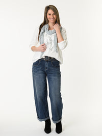 Chandail blanc ''Dream Big''