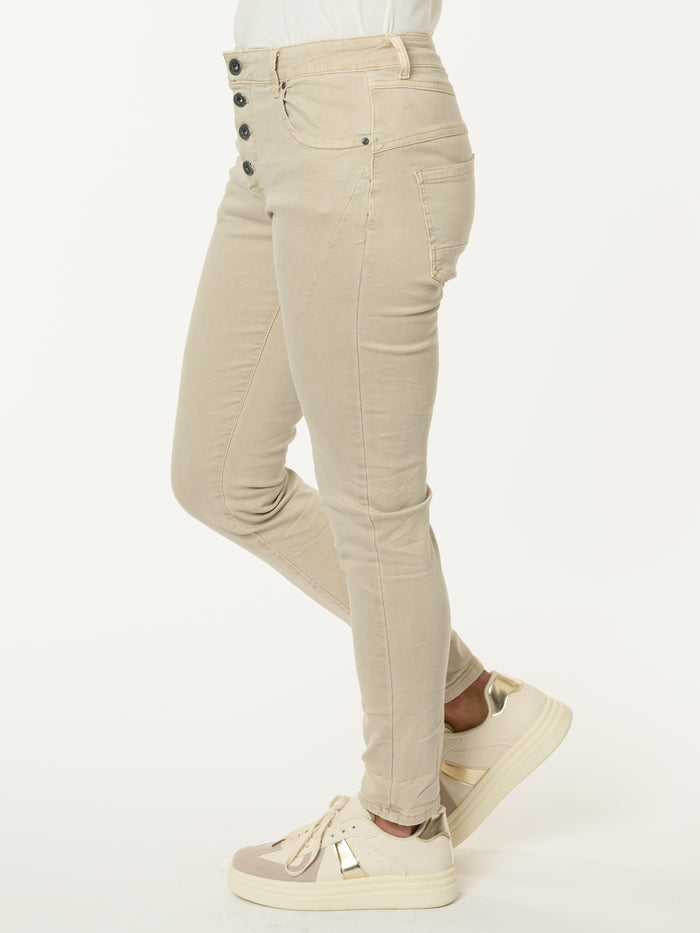 Jeans beige skinny