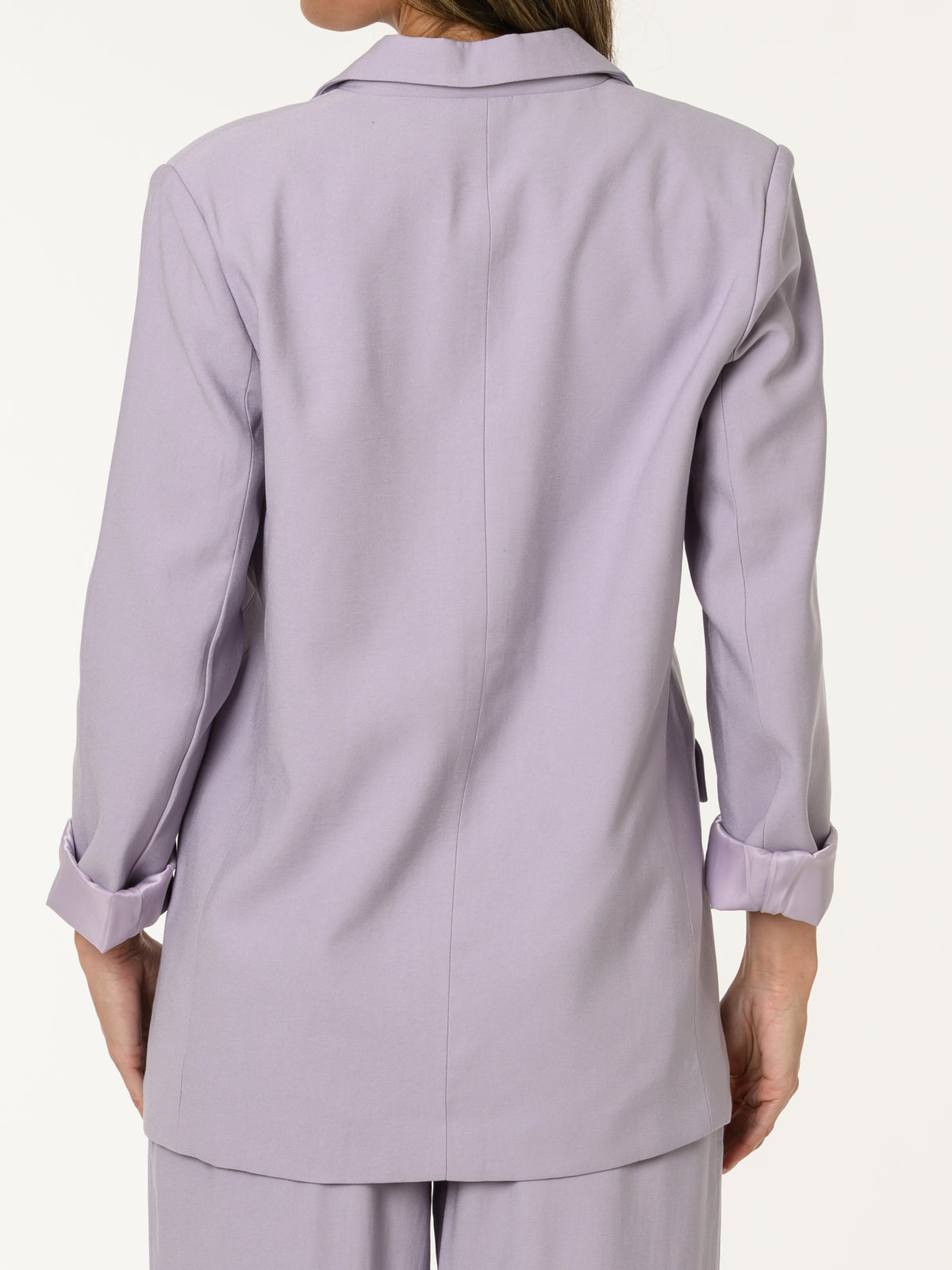 Veston lilas uni