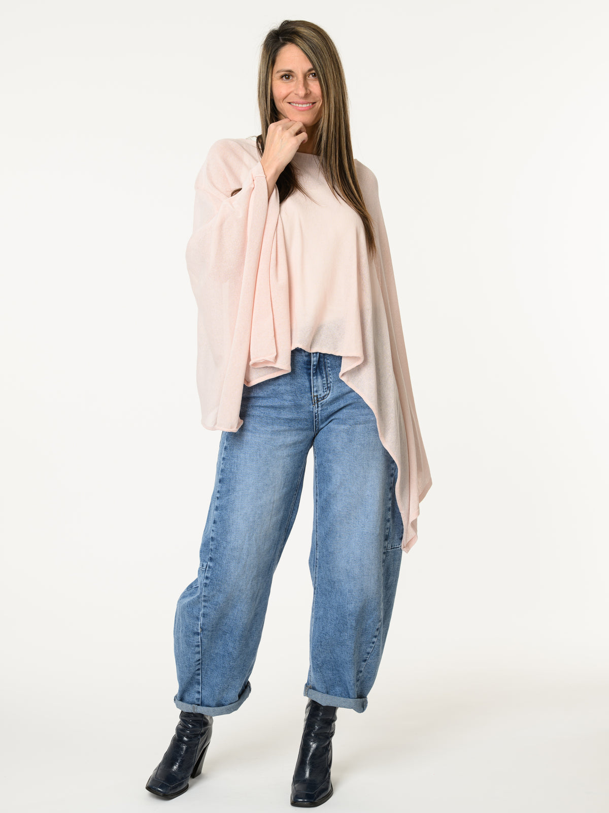 Tunique rose pâle