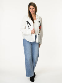 Chemise ''NY'' blanche avec imprimé de Minnie Mouse