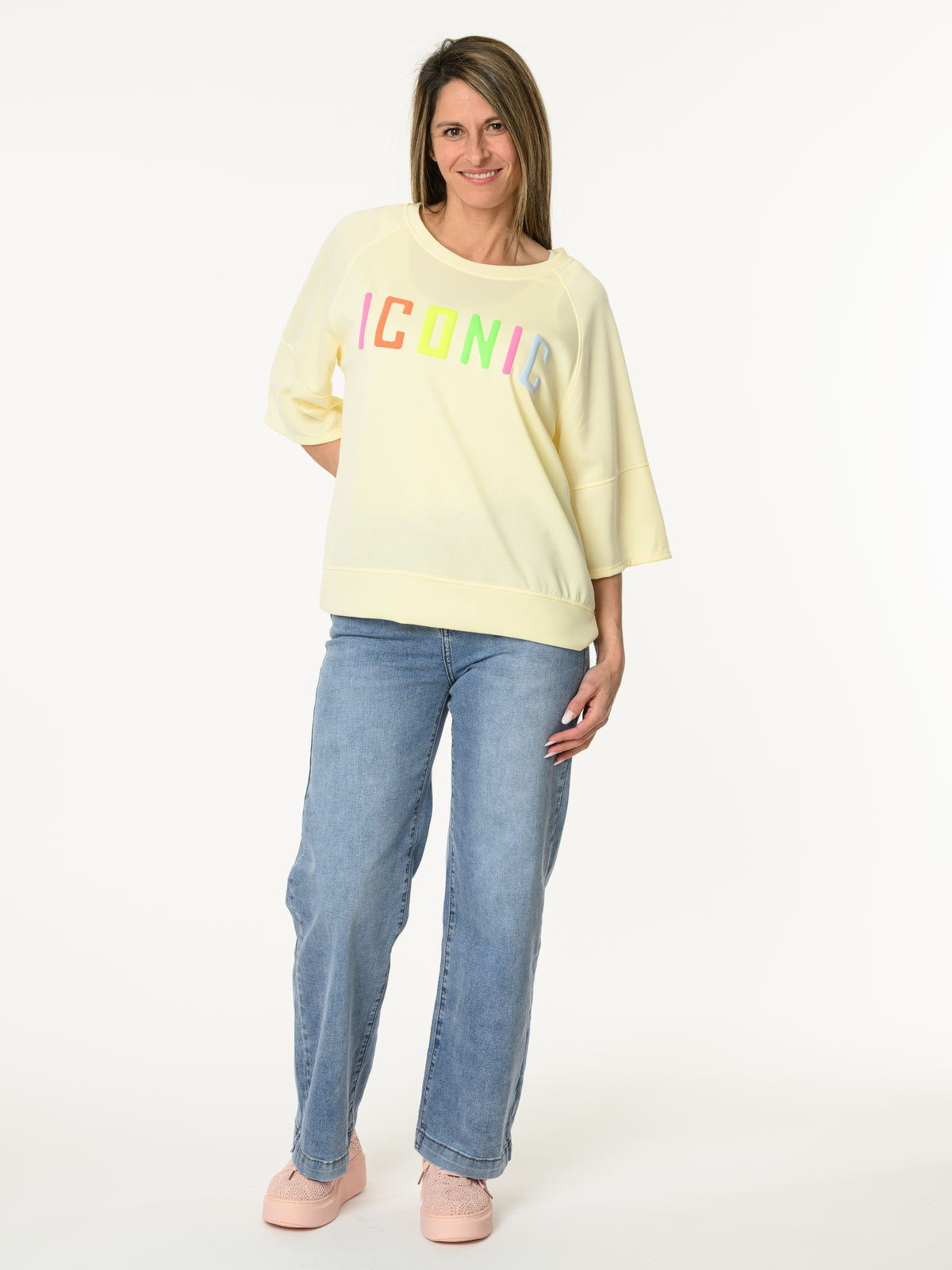 Chandail jaune ''Iconic''