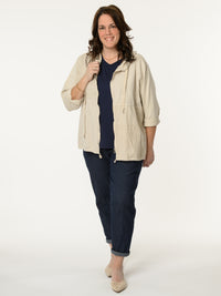 T-shirt marine à manches courtes