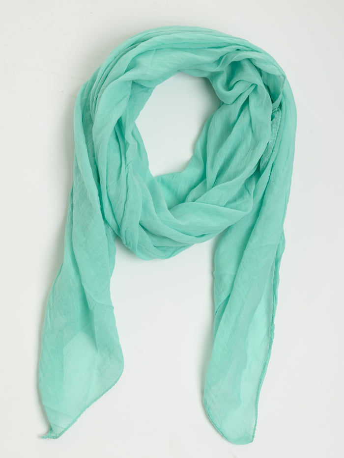 Foulard aqua uni