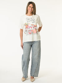 T-shirt ''Life is a beautiful ride''