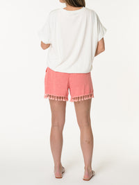 T-shirt blanc ''Summer vibes''