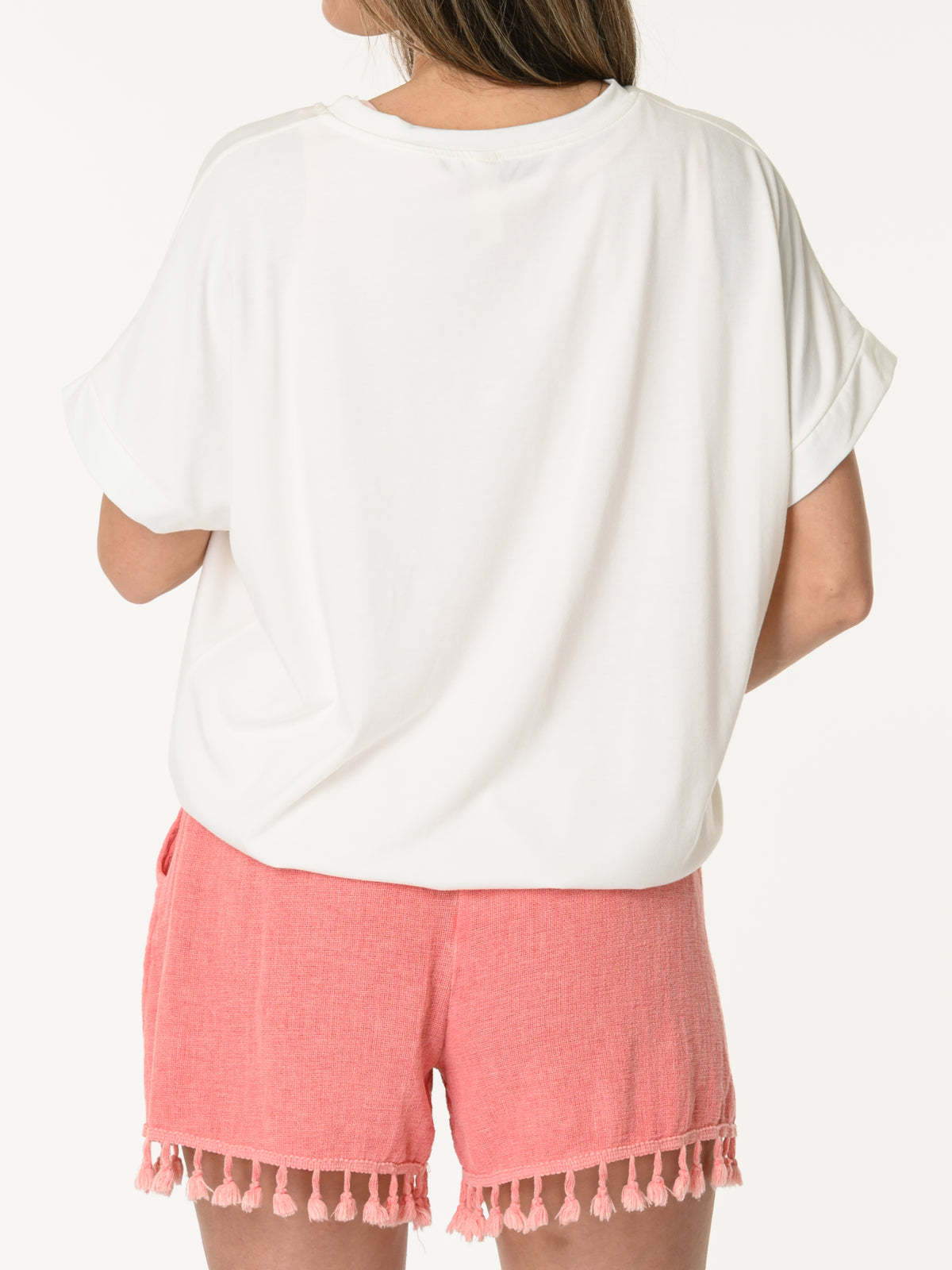 T-shirt blanc ''Summer vibes''