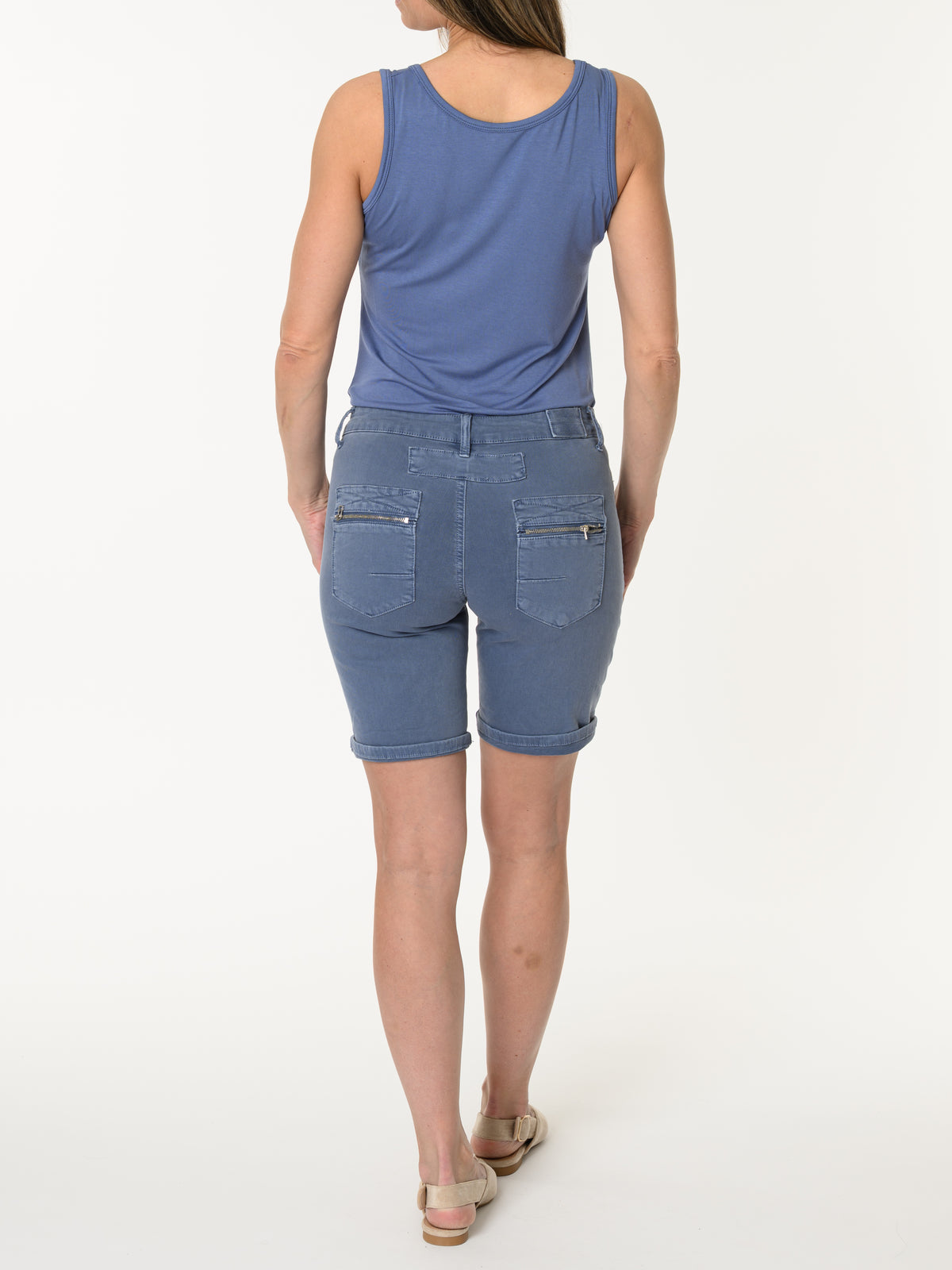 Bermuda bleu décontracté