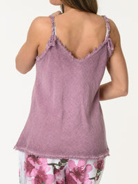 Camisole légère avec bretelles tressées