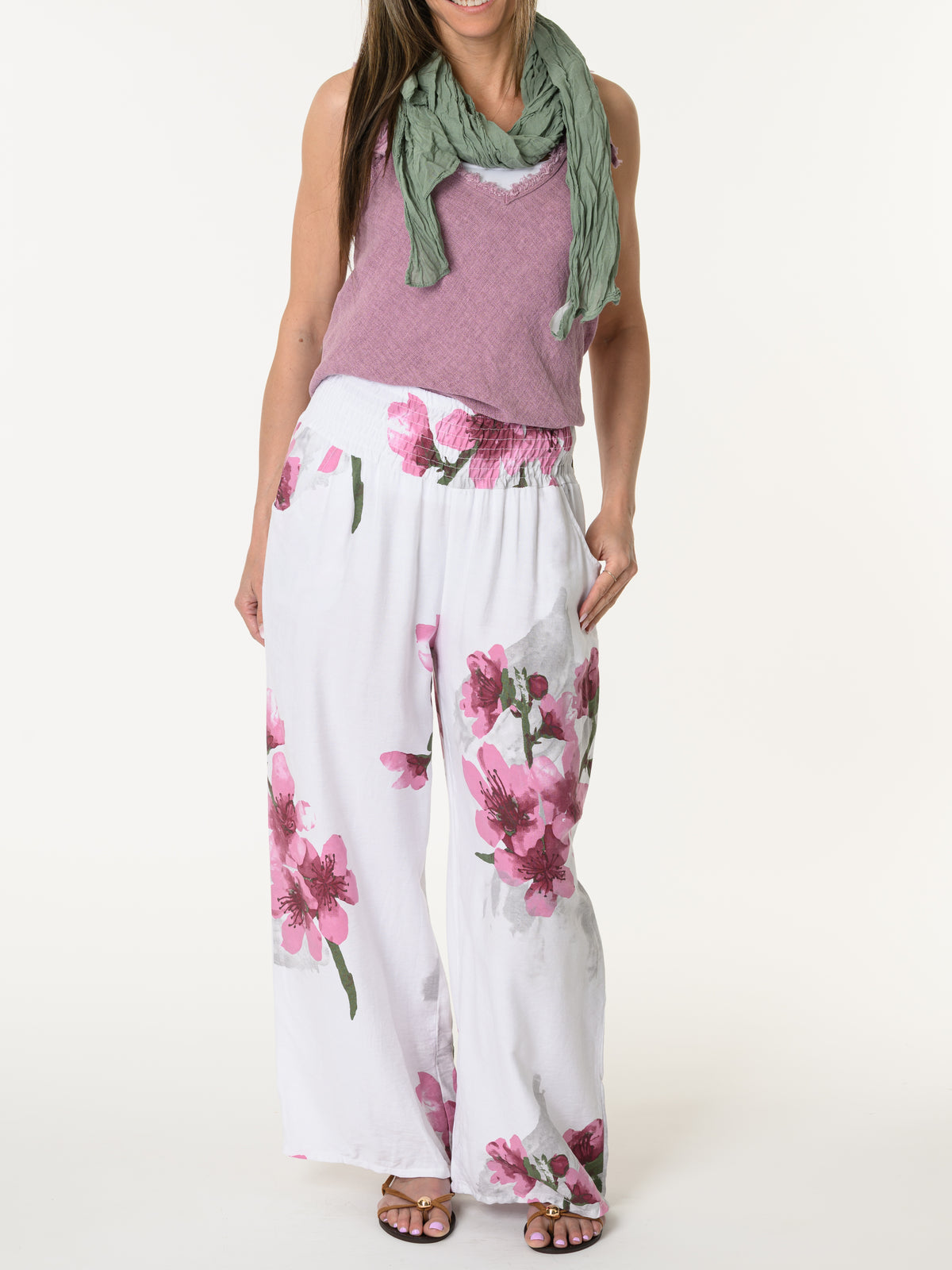 Camisole légère avec bretelles tressées