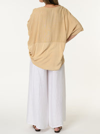 Chandail over size avec collier