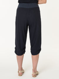 Capri marine à taille élastique
