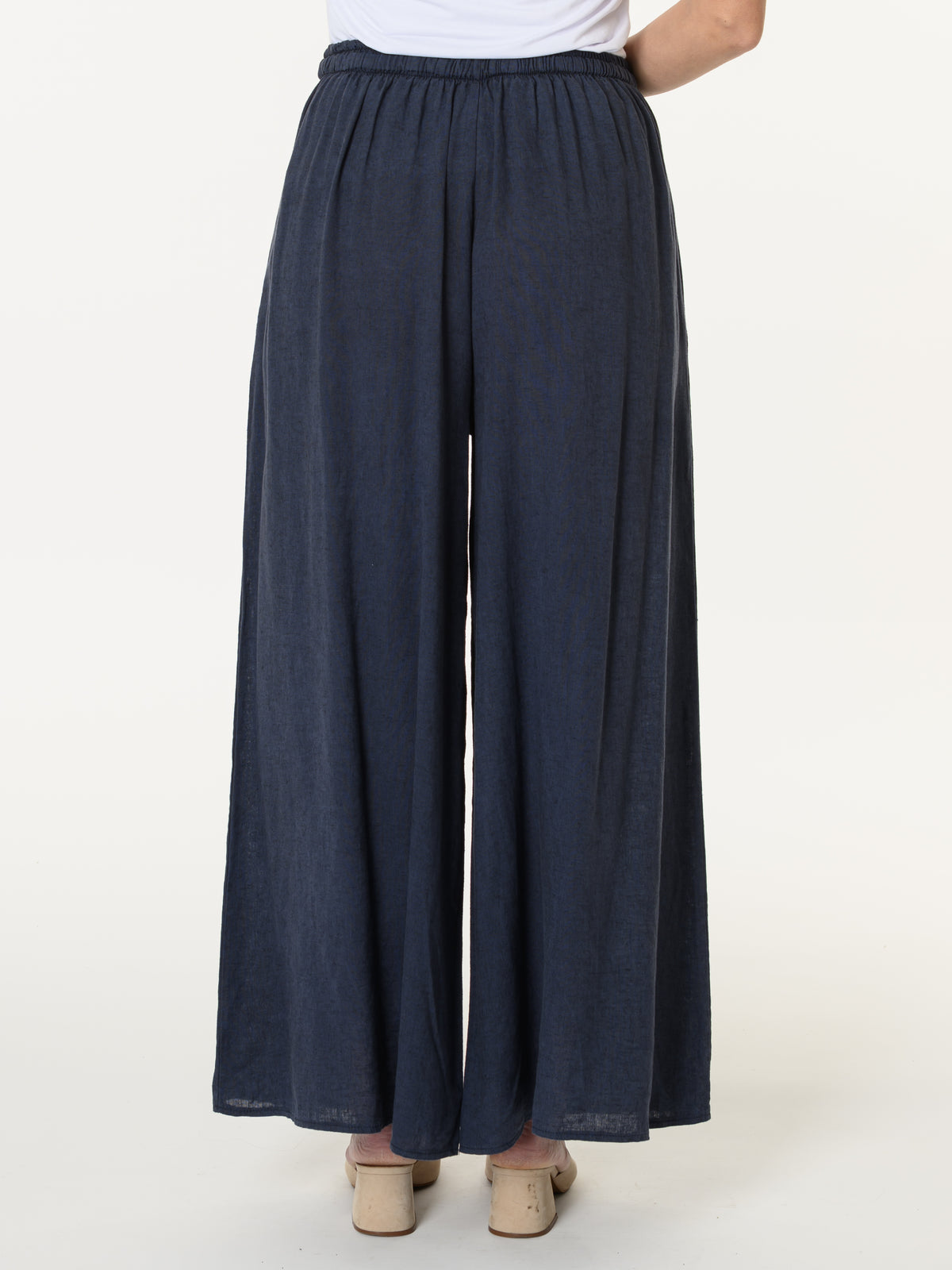 Pantalon marine palazzo