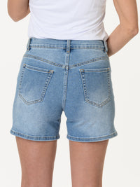Short en jean avec cordon