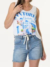 Camisole blanche ''Santorini''
