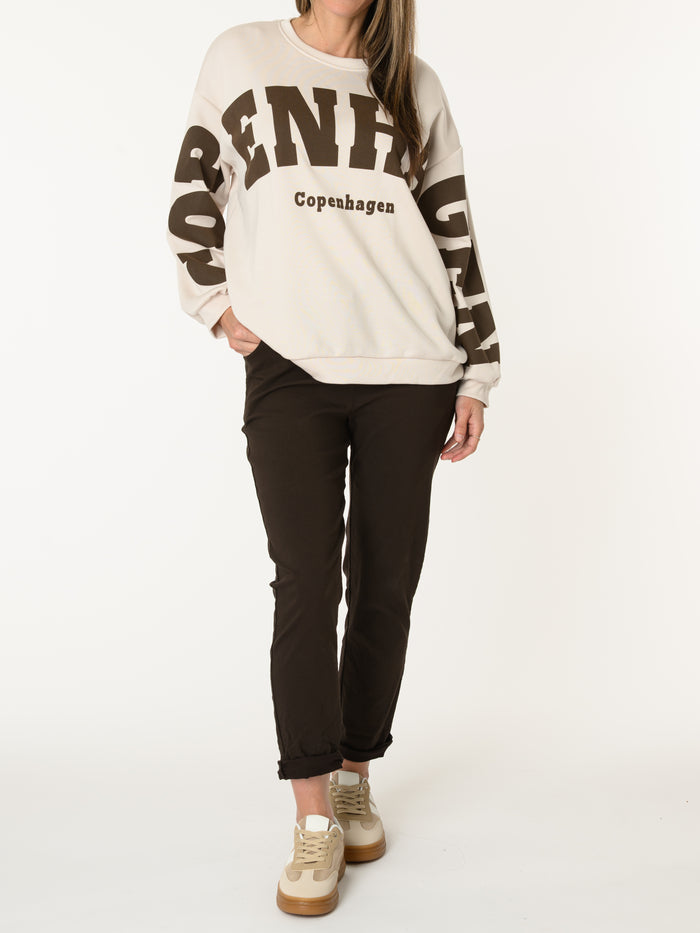 Chandail beige ''Copenhagen''
